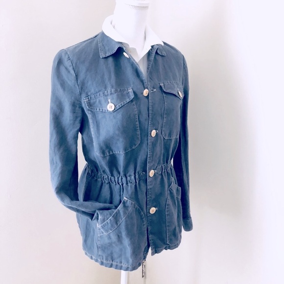 Ralph Lauren Button Up & Pockets Utility Jacket - Picture 3 of 8